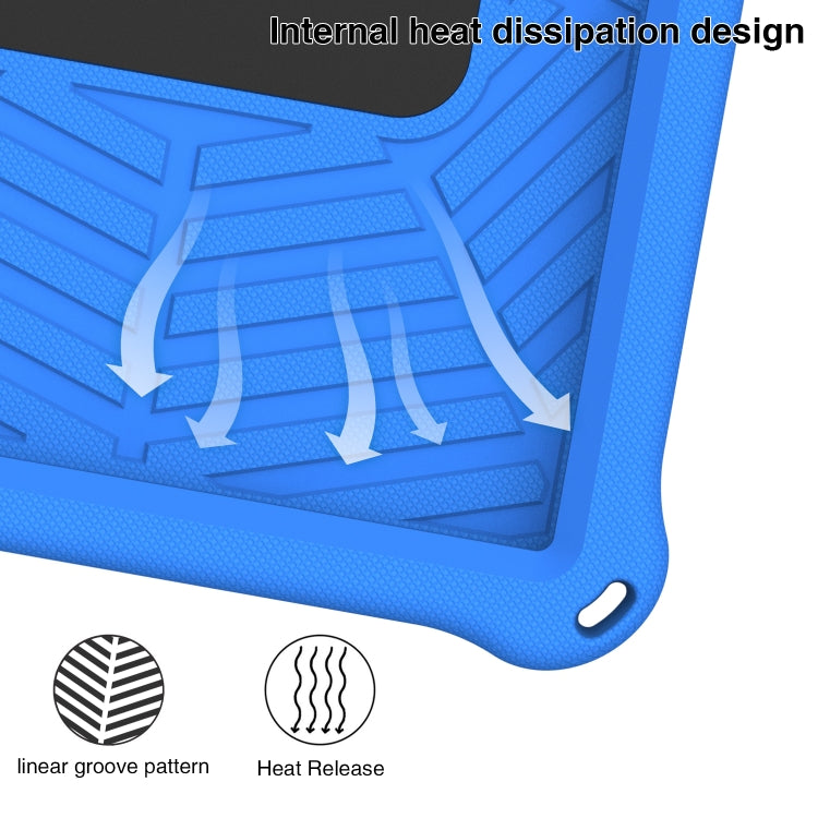 For Huawei MatePad T 10s Spider King Silicone Protective Tablet Case(Blue) - Huawei by PMC TechLife | Online Shopping South Africa | PMC TechLife | Buy Now Pay Later Mobicred