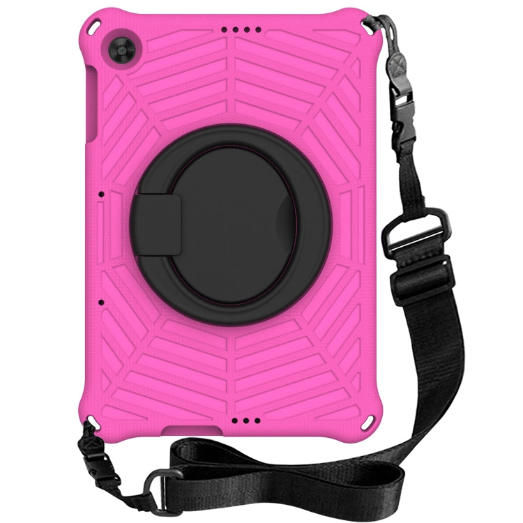 For Huawei MatePad T 10s Spider King Silicone Protective Tablet Case(Rose Red) - Huawei by PMC TechLife | Online Shopping South Africa | PMC TechLife | Buy Now Pay Later Mobicred