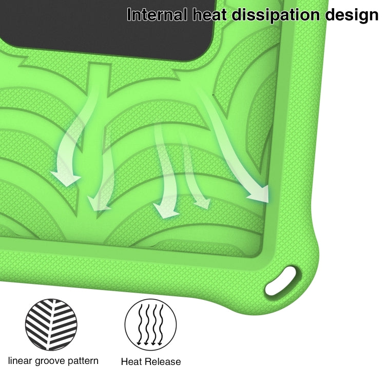 For Huawei MatePad T8 Spider King Silicone Protective Tablet Case(Green) - Huawei by PMC TechLife | Online Shopping South Africa | PMC TechLife | Buy Now Pay Later Mobicred