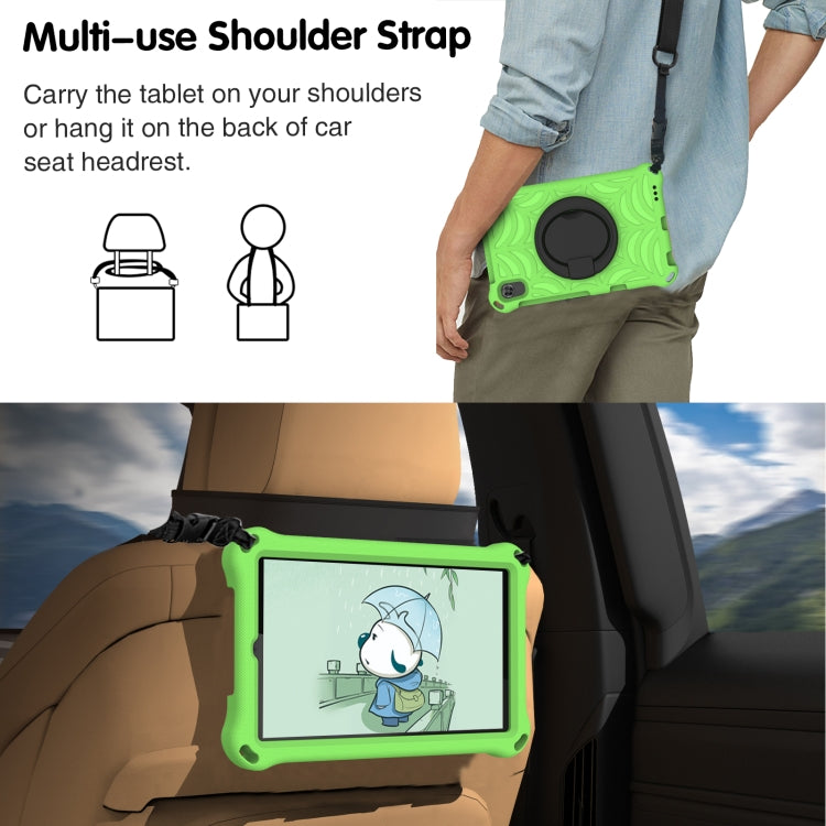 For Huawei MatePad T8 Spider King Silicone Protective Tablet Case(Green) - Huawei by PMC TechLife | Online Shopping South Africa | PMC TechLife | Buy Now Pay Later Mobicred