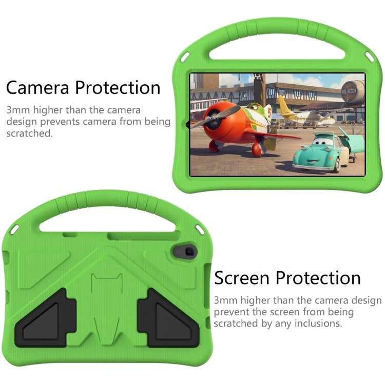 For Lenovo Tab M8 4th Gen EVA Flat Anti Falling Protective Tablet Case Shell with Holder(Green) - Lenovo by PMC TechLife | Online Shopping South Africa | PMC TechLife | Buy Now Pay Later Mobicred