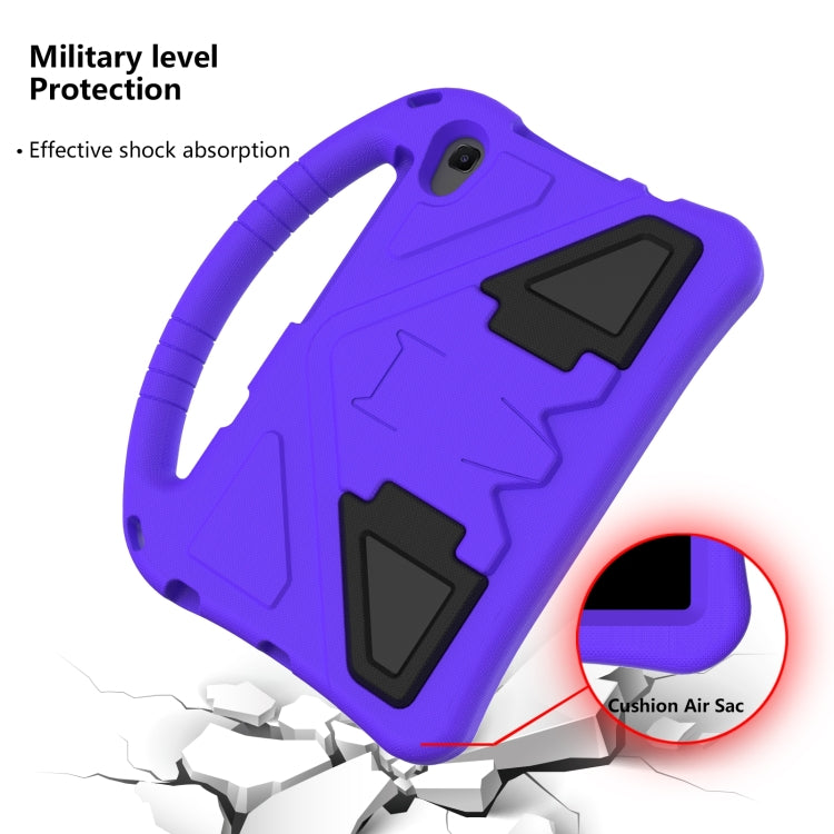 For Lenovo Tab M8 4th Gen EVA Flat Anti Falling Protective Tablet Case Shell with Holder(Purple) - Lenovo by PMC TechLife | Online Shopping South Africa | PMC TechLife | Buy Now Pay Later Mobicred