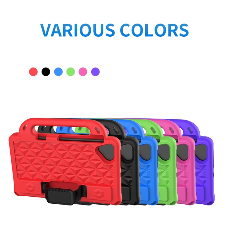For Lenovo Tab M8 4th Gen Diamond Series EVA Anti-Fall Shockproof Sleeve Tablet Case with Holder & Strap(Red) - Lenovo by PMC TechLife | Online Shopping South Africa | PMC TechLife | Buy Now Pay Later Mobicred