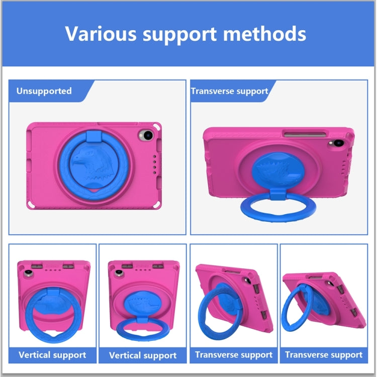 For Lenovo Tab M8 4th Gen EVA + PC Shockproof Tablet Case without Waterproof Frame(Rose Red) - Lenovo by PMC TechLife | Online Shopping South Africa | PMC TechLife | Buy Now Pay Later Mobicred