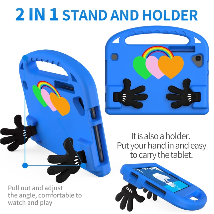 For Lenovo Tab M8 4th Gen Love Small Palm Holder EVA Tablet Case(Blue) - free shipping - PMC TechLife - Order now!