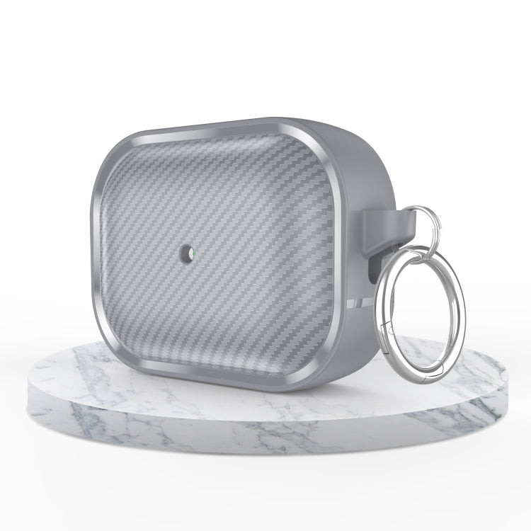 For AirPods Pro Photo Frame Carbon Fiber Series Earphone Case(Dark Grey) - free shipping - PMC Jewellery - Order now!