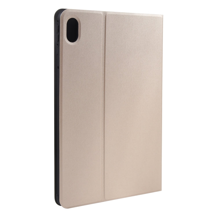 For Huawei MatePad 11 2023 Voltage Elastic Texture Flip Leather Tablet Case(Gold) - Huawei by PMC TechLife | Online Shopping South Africa | PMC TechLife | Buy Now Pay Later Mobicred