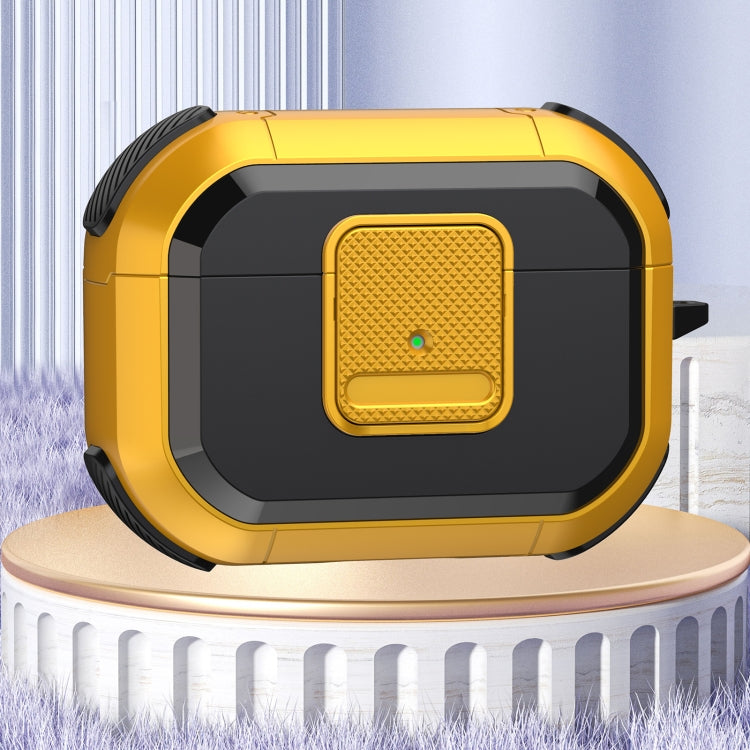 For AirPods Pro Wireless Earphones Protective Case(Yellow) - For AirPods Pro by PMC Jewellery | Online Shopping South Africa | PMC Jewellery | Buy Now Pay Later Mobicred