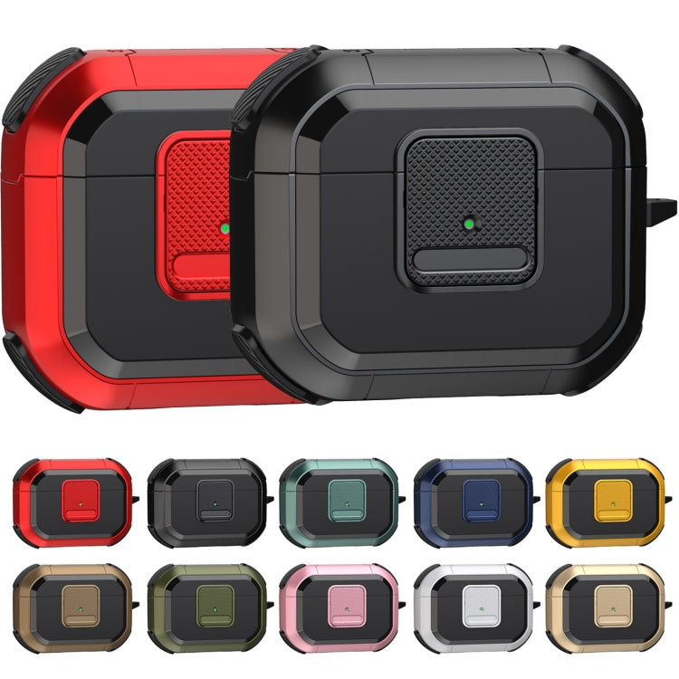 For AirPods Pro Wireless Earphones Protective Case(Dark Green) - For AirPods Pro by PMC Jewellery | Online Shopping South Africa | PMC Jewellery | Buy Now Pay Later Mobicred