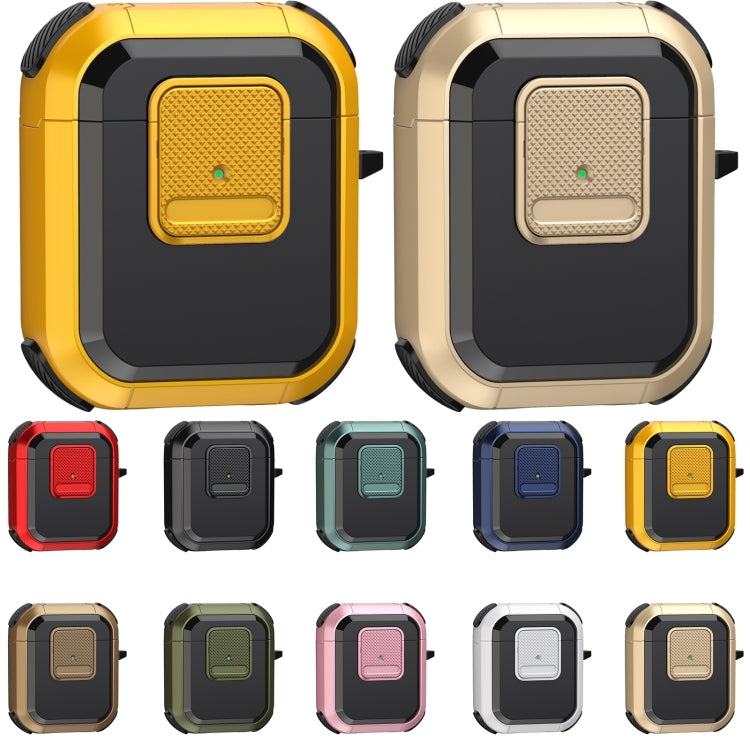 For AirPods 2 / 1 Wireless Earphones Protective Case(Dark Green) - For AirPods 1/2 by PMC Jewellery | Online Shopping South Africa | PMC Jewellery | Buy Now Pay Later Mobicred