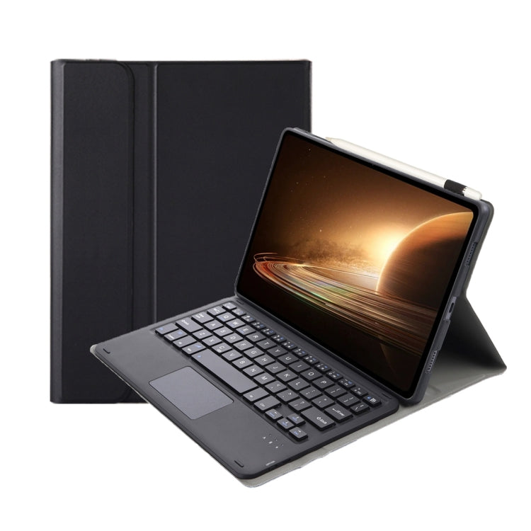 For OPPO Pad 2 11.61 inch 2023 OP13-A Lambskin Texture Ultra-thin Detachable Bluetooth Keyboard Leather Case with Touchpad(Black) - Others Keyboard by PMC TechLife | Online Shopping South Africa | PMC TechLife