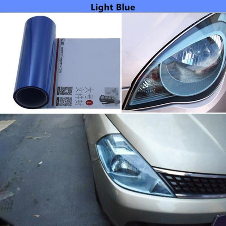 2pcs Car Headlight Protective Film Tail Light Film Motorcycle Fog Light Film, Size:30 x 100cm(Fluorescent Yellow) - Auto Film by PMC TechLife | Online Shopping South Africa | PMC TechLife | Buy Now Pay Later Mobicred