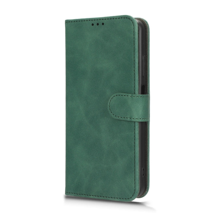For Blackview A85 Skin Feel Magnetic Flip Leather Phone Case(Green) - More Brand by PMC TechLife | Online Shopping South Africa | PMC TechLife | Buy Now Pay Later Mobicred