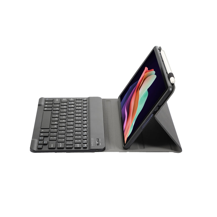 For Huawei MatePad 11 2023 AHW13 Lambskin Texture Ultra-thin Detachable Bluetooth Keyboard Leather Case(Black) - Huawei Keyboard by PMC TechLife | Online Shopping South Africa | PMC TechLife