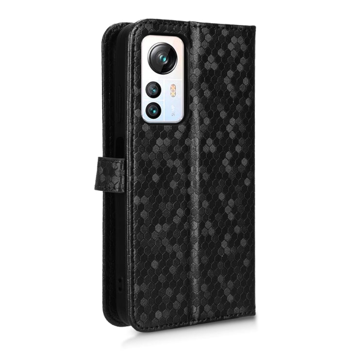 For Blackview A85 Honeycomb Dot Texture Leather Phone Case(Black) - More Brand by PMC TechLife | Online Shopping South Africa | PMC TechLife