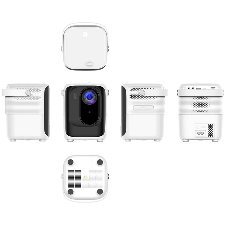 A007 Portable 1280 x 720 HD 113 ANSI Smart LED Projector, Plug:UK Plug(Black) - Mini Projector by PMC TechLife | Online Shopping South Africa | PMC TechLife | Buy Now Pay Later Mobicred