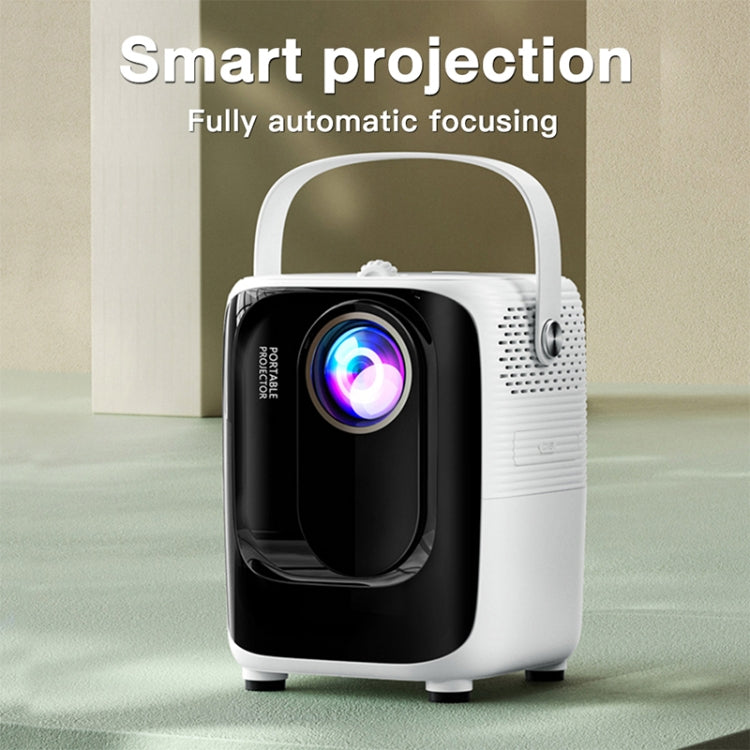 A007 Portable 1280 x 720 HD 113 ANSI Smart LED Projector, Plug:AU Plug(Black) - Mini Projector by PMC TechLife | Online Shopping South Africa | PMC TechLife | Buy Now Pay Later Mobicred
