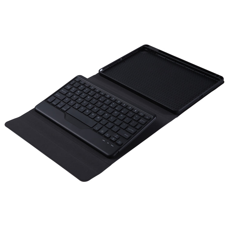 For iPad 10th Gen 10.9 2022 B10S Triangle Holder Three-color Backlight Bluetooth Keyboard Leather Case(Black) - Universal by PMC TechLife | Online Shopping South Africa | PMC TechLife