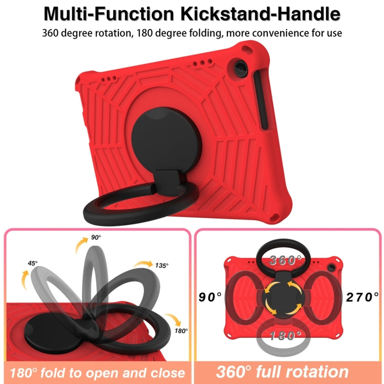 For Lenovo Tab M10 3rd Gen Spider King Silicone Protective Tablet Case(Red) - Lenovo by PMC TechLife | Online Shopping South Africa | PMC TechLife | Buy Now Pay Later Mobicred