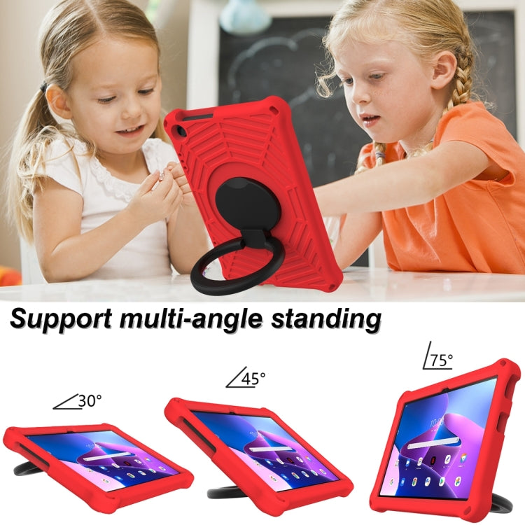 For Lenovo Tab M10 3rd Gen Spider King Silicone Protective Tablet Case(Red) - Lenovo by PMC TechLife | Online Shopping South Africa | PMC TechLife | Buy Now Pay Later Mobicred