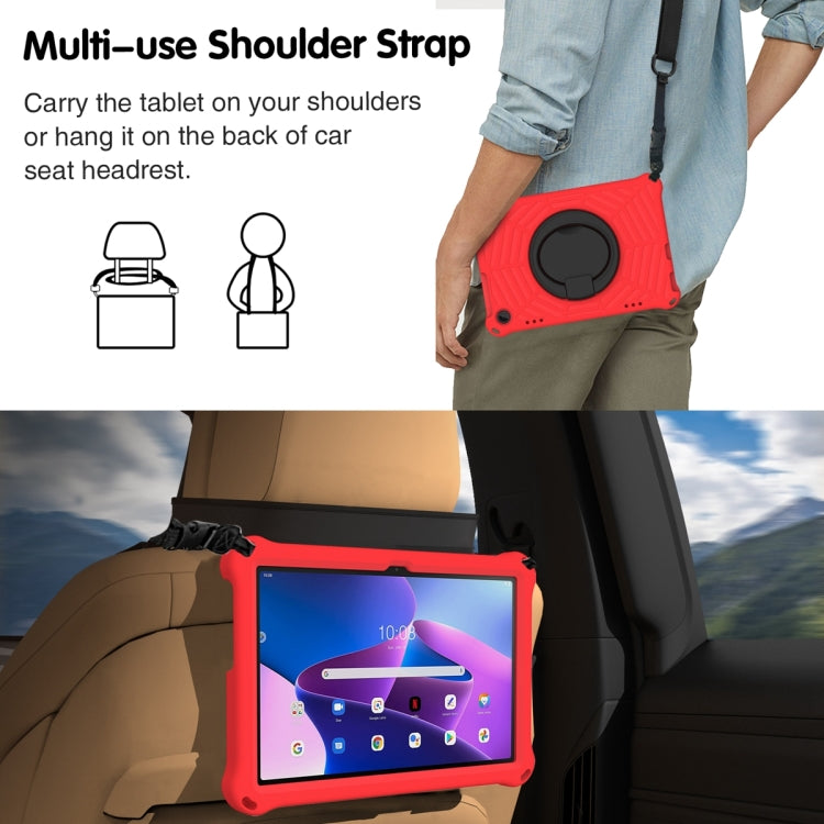 For Lenovo Tab M10 3rd Gen Spider King Silicone Protective Tablet Case(Red) - Lenovo by PMC TechLife | Online Shopping South Africa | PMC TechLife | Buy Now Pay Later Mobicred