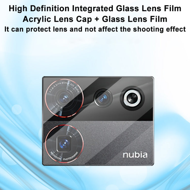 For ZTE nubia Z50 Ultra 5G imak Integrated Rear Camera Lens Tempered Glass Film - Other by imak | Online Shopping South Africa | PMC TechLife | Buy Now Pay Later Mobicred