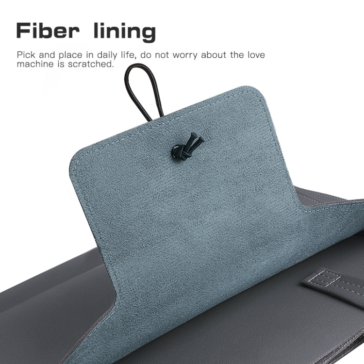 15-16 inch Universal Elastic Thread Button Portable Laptop Inner Bag(Dark Grey) - 15 inch by PMC TechLife | Online Shopping South Africa | PMC TechLife | Buy Now Pay Later Mobicred