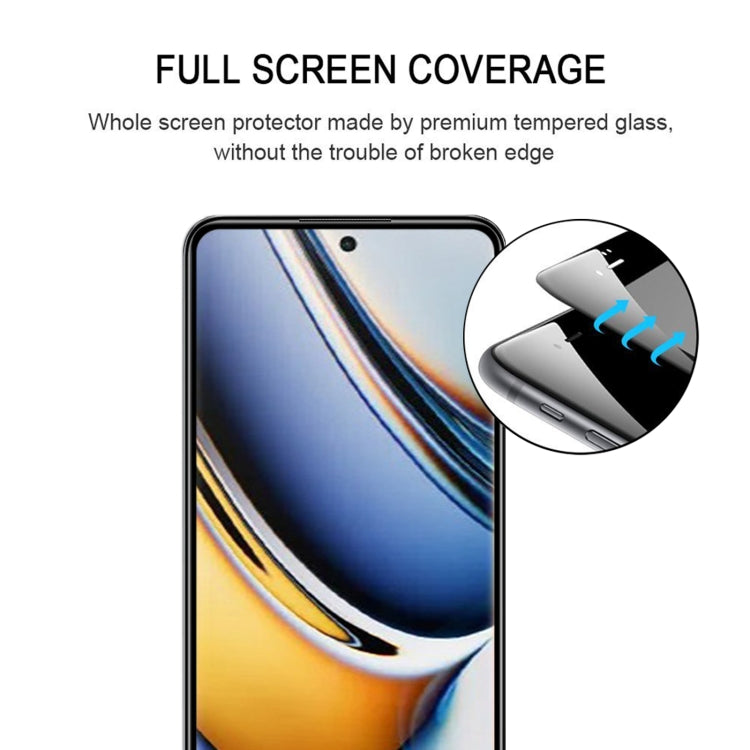 For Realme 11 Pro+ 3D Curved Edge Full Screen Tempered Glass Film - Realme Tempered Glass by PMC TechLife | Online Shopping South Africa | PMC TechLife | Buy Now Pay Later Mobicred