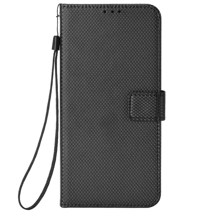 For Blackview A85 Diamond Texture Leather Phone Case(Black) - More Brand by PMC TechLife | Online Shopping South Africa | PMC TechLife | Buy Now Pay Later Mobicred