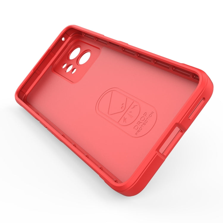 For Realme GT2 Pro Magic Shield TPU + Flannel Phone Case(Grey) - Realme Cases by PMC TechLife | Online Shopping South Africa | PMC TechLife | Buy Now Pay Later Mobicred