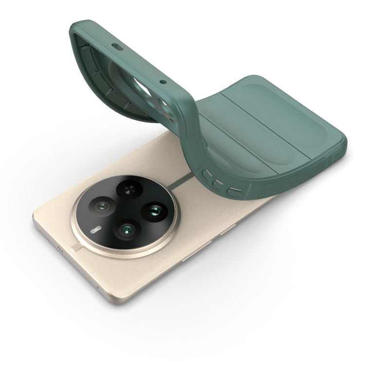 For Realme 12 Pro 5G / 12 Pro+ Magic Shield TPU + Flannel Phone Case(Black) - free shipping - PMC TechLife - Order now!