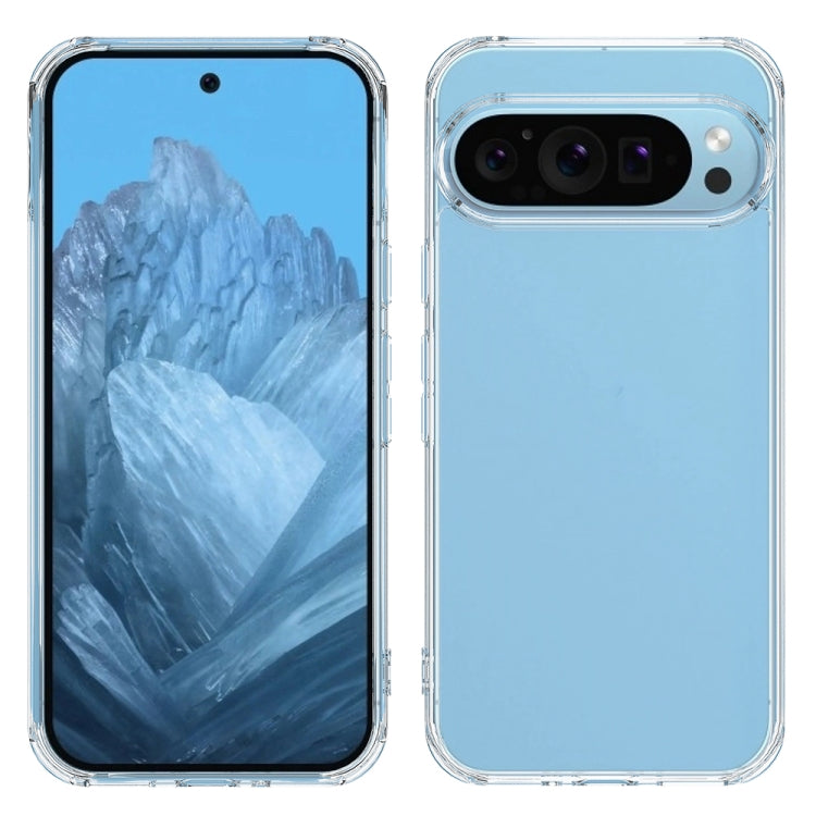 For Google Pixel 9 Pro Scratchproof Acrylic TPU Phone Case(Transparent) - free shipping - PMC TechLife - Order now!