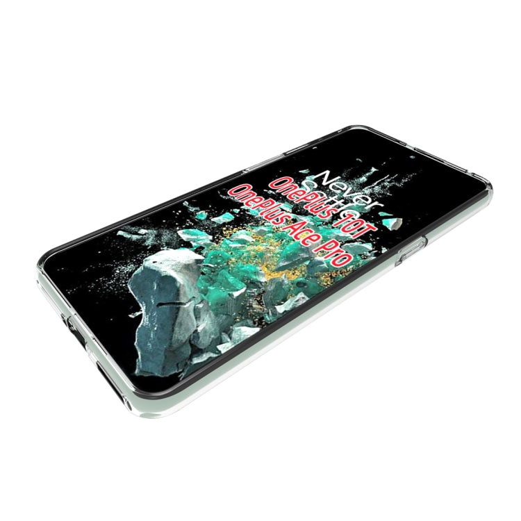 For OnePlus 10T 5G Waterproof Texture TPU Phone Case(Transparent) - OnePlus Cases by PMC TechLife | Online Shopping South Africa | PMC TechLife