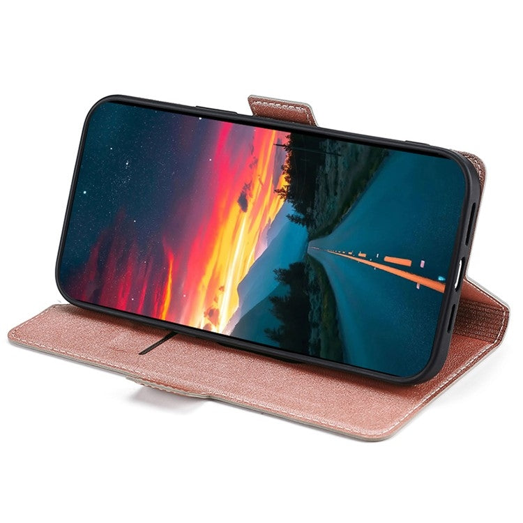 For Huawei Pura 70 Ultra Ultra-thin Voltage Side Buckle Horizontal Flip Leather Phone Case(Rose Gold) - Huawei Cases by PMC Jewellery | Online Shopping South Africa | PMC Jewellery | Buy Now Pay Later Mobicred