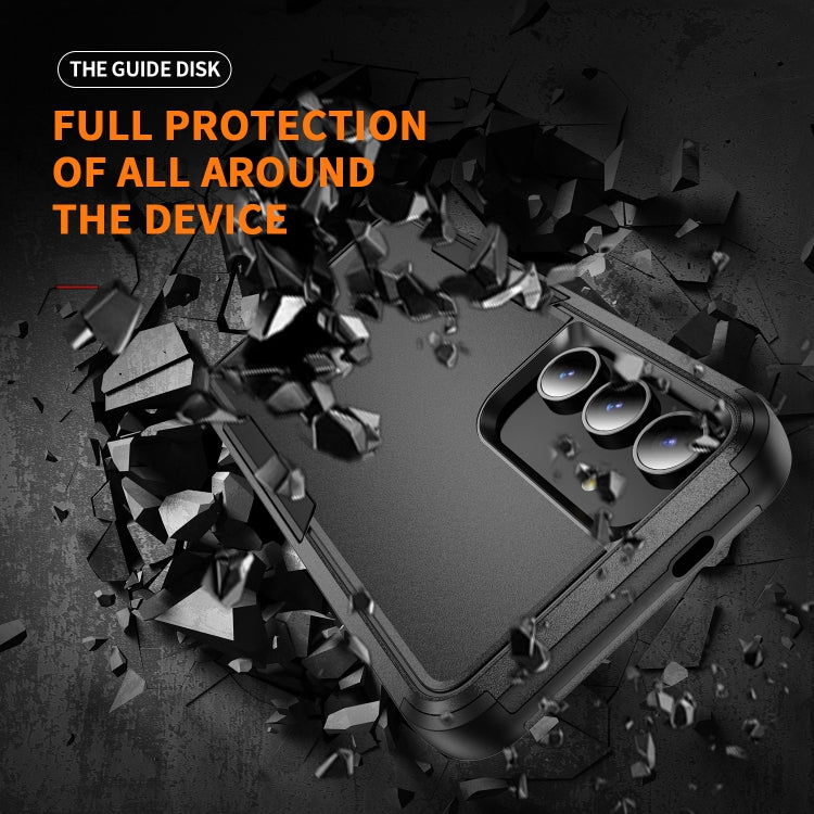 For Samsung Galaxy S24+ 5G TPU + PC Shockproof Protective Phone Case(Black) - free shipping - PMC TechLife - Order now!