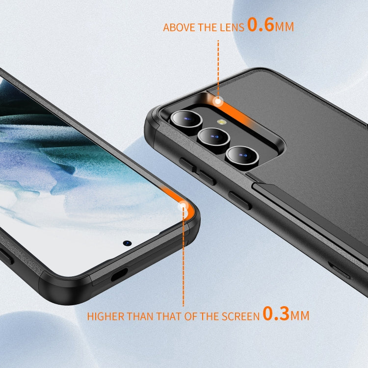 For Samsung Galaxy S24+ 5G TPU + PC Shockproof Protective Phone Case(Black) - free shipping - PMC TechLife - Order now!