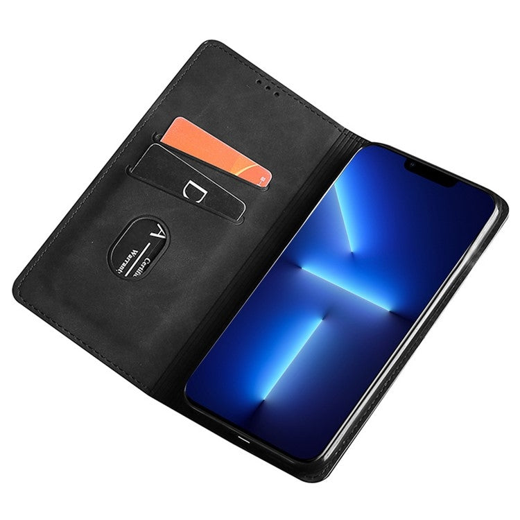 For Huawei Pura 70 Ultra Skin Feel Magnetic Leather Phone Case(Black) - free shipping - PMC Jewellery - Order now!