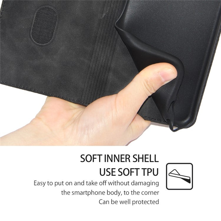 For Huawei Pura 70 Ultra Skin Feel Magnetic Leather Phone Case(Black) - free shipping - PMC Jewellery - Order now!