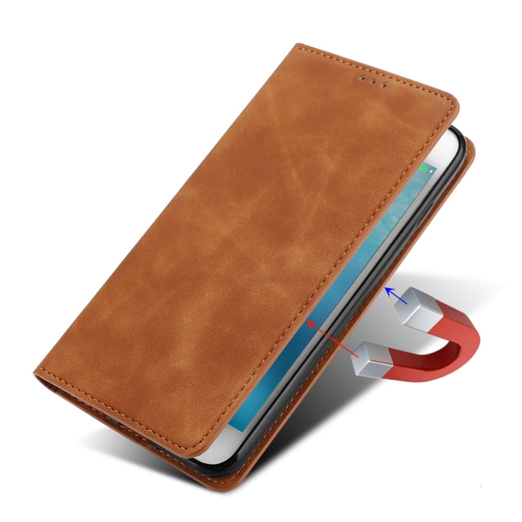 For Huawei Pura 70 Ultra Skin Feel Magnetic Leather Phone Case(Dark Brown) - Huawei Cases by PMC Jewellery | Online Shopping South Africa | PMC Jewellery | Buy Now Pay Later Mobicred