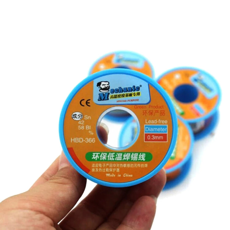 Mechanic HBD-366 40g Tin Solder Wire Lead-Free Solder Melt Rosin Core, Model:0.5mm - Welding Wire by PMC TechLife | Online Shopping South Africa | PMC TechLife | Buy Now Pay Later Mobicred