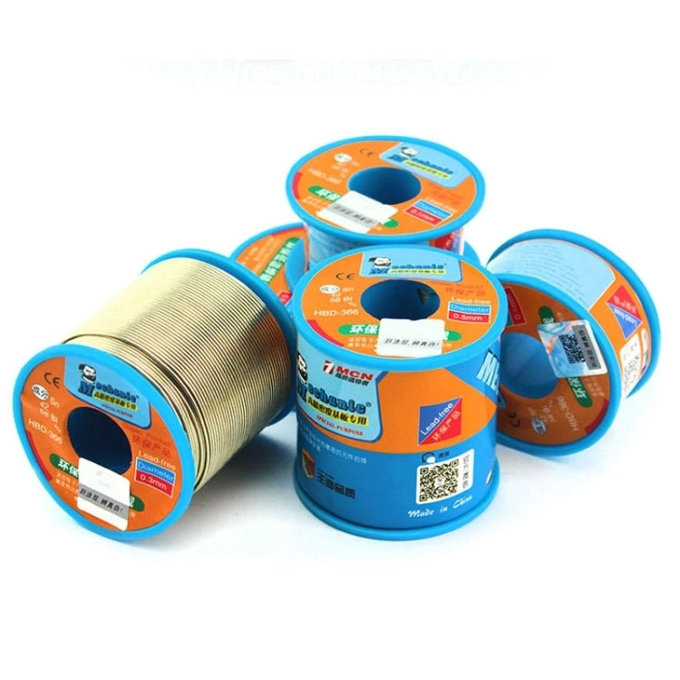 Mechanic HBD-366 40g Tin Solder Wire Lead-Free Solder Melt Rosin Core, Model:0.8mm - Welding Wire by PMC TechLife | Online Shopping South Africa | PMC TechLife | Buy Now Pay Later Mobicred