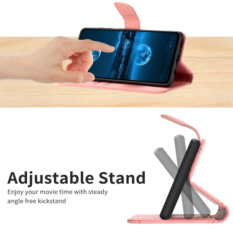 For Motorola Moto E22 / E22i 4G Stitching Embossed Leather Phone Case(Pink) - free shipping - PMC TechLife - Order now!