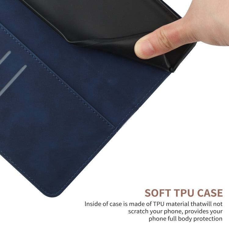 For Motorola Moto G 5G 2023 Stitching Embossed Leather Phone Case(Blue) - free shipping - PMC TechLife - Order now!