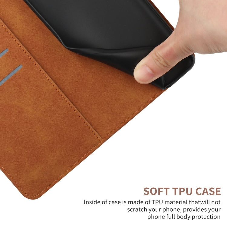 For Motorola Moto G52J Stitching Embossed Leather Phone Case(Brown) - free shipping - PMC TechLife - Order now!