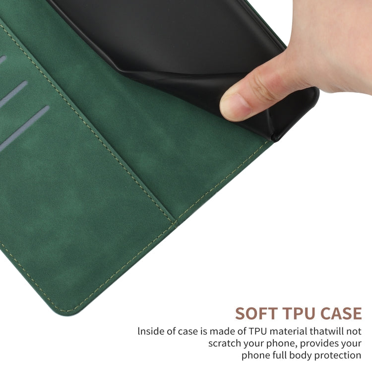 For Motorola Moto G35 5G Stitching Embossed Leather Phone Case(Green) - free shipping - PMC TechLife - Order now!
