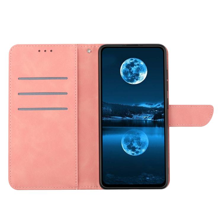 For Motorola Moto G86 5G Stitching Embossed Leather Phone Case(Pink) - free shipping - PMC TechLife - Order now!