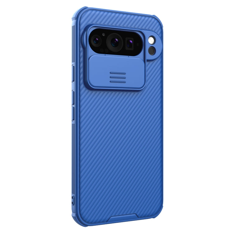 For Google Pixel 9 Pro NILLKIN CamShield Pro PC Phone Case(Blue) - Google Cases by NILLKIN | Online Shopping South Africa | PMC TechLife | Buy Now Pay Later Mobicred