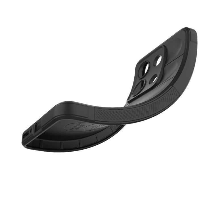 For Xiaomi Redmi Note 13 4G Global Magic Shield TPU + Flannel Phone Case(Dark Grey) - Note 13 Cases by PMC TechLife | Online Shopping South Africa | PMC TechLife | Buy Now Pay Later Mobicred