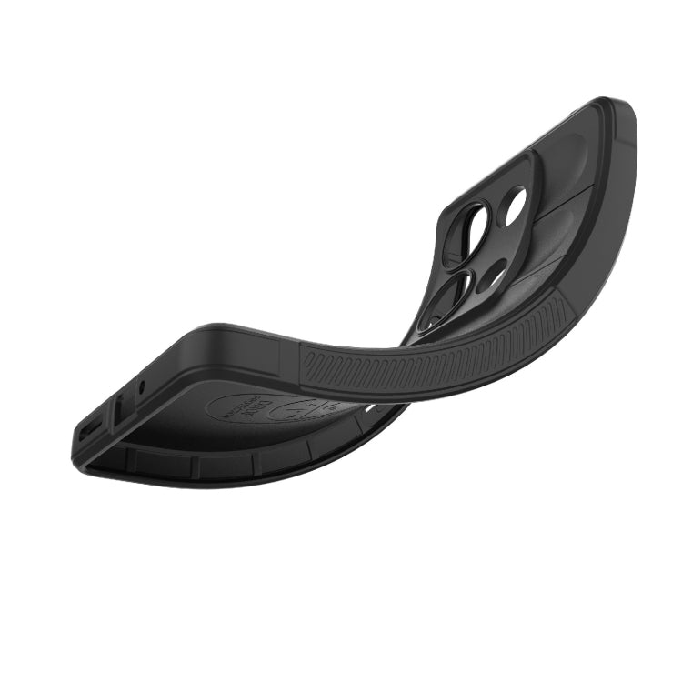 For Xiaomi Redmi Note 13 Pro 4G Global Magic Shield TPU + Flannel Phone Case(Dark Grey) - Note 13 Pro Cases by PMC TechLife | Online Shopping South Africa | PMC TechLife | Buy Now Pay Later Mobicred