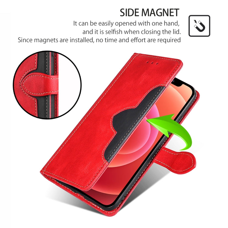 For Huawei Pura 70 5G Skin Feel Magnetic Buckle Leather Phone Case(Red) - free shipping - PMC Jewellery - Order now!
